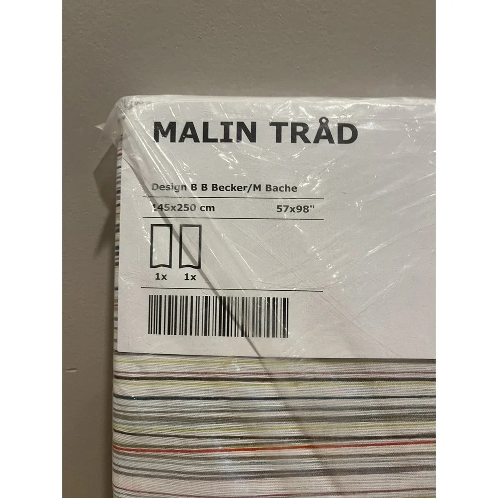 IKEA Malin Triad Curtains Panels 57x98